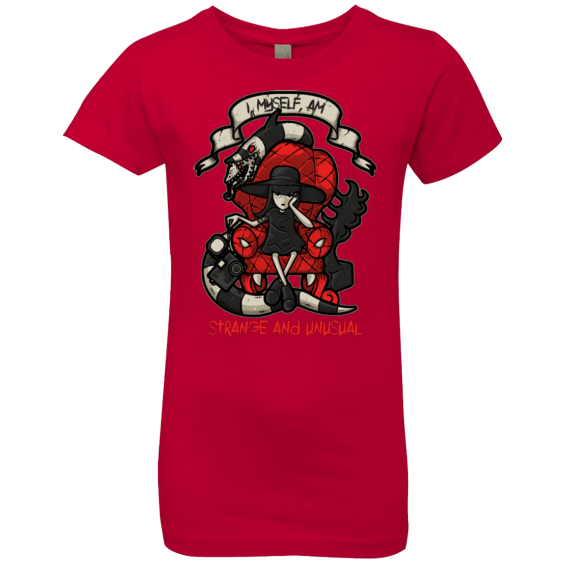 T-Shirts Red / YXS LYDIA THE STRANGE Girls Premium T-Shirt
