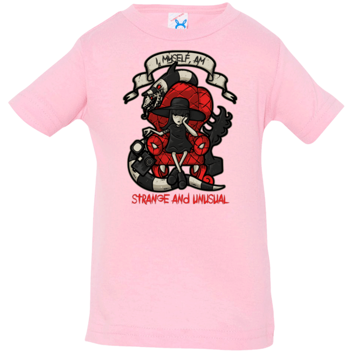 T-Shirts Pink / 6 Months LYDIA THE STRANGE Infant Premium T-Shirt