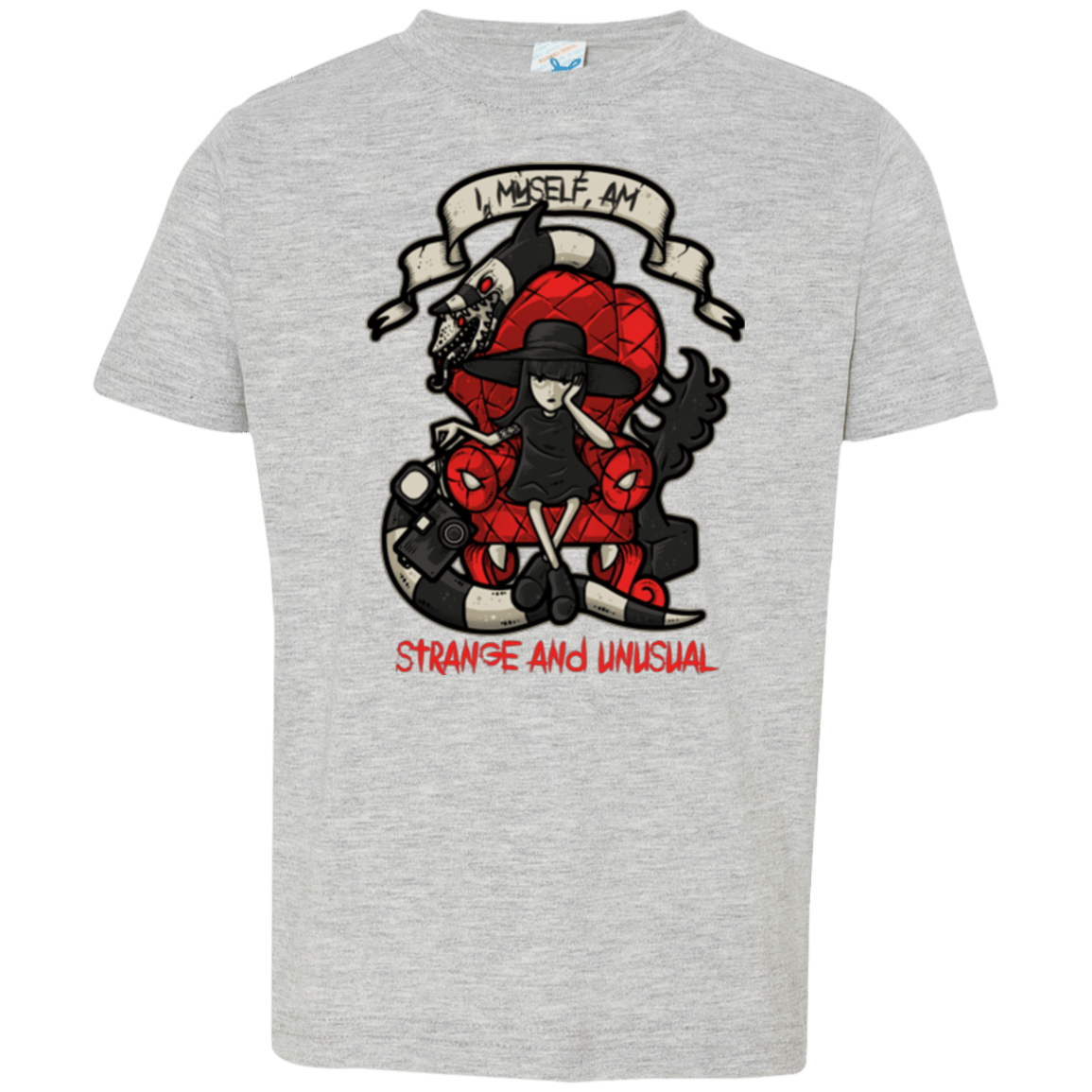 T-Shirts Heather / 2T LYDIA THE STRANGE Toddler Premium T-Shirt