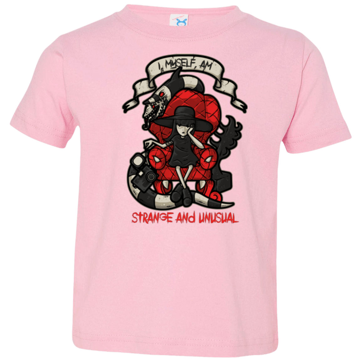 T-Shirts Pink / 2T LYDIA THE STRANGE Toddler Premium T-Shirt
