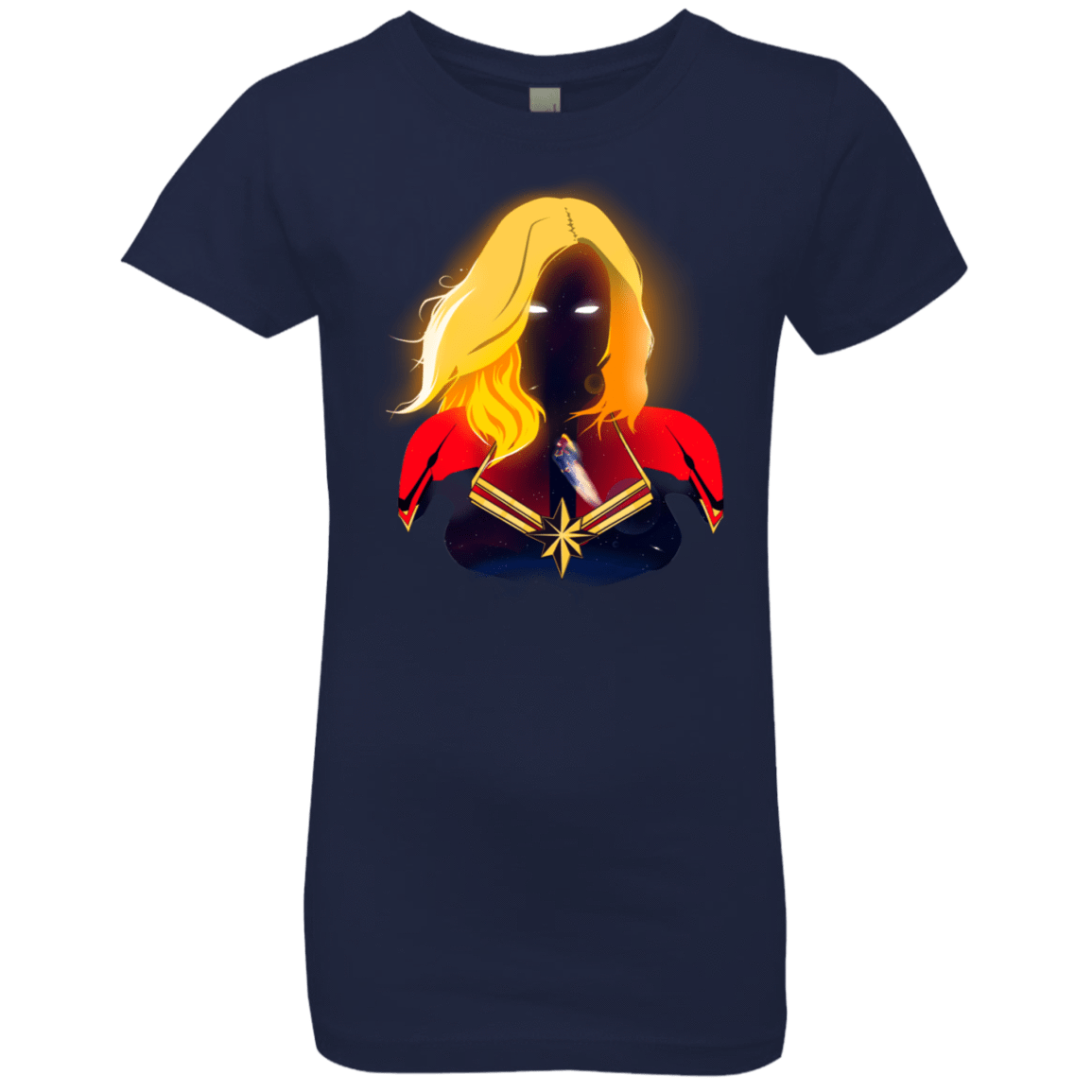 T-Shirts Midnight Navy / YXS M A R V E L Girls Premium T-Shirt