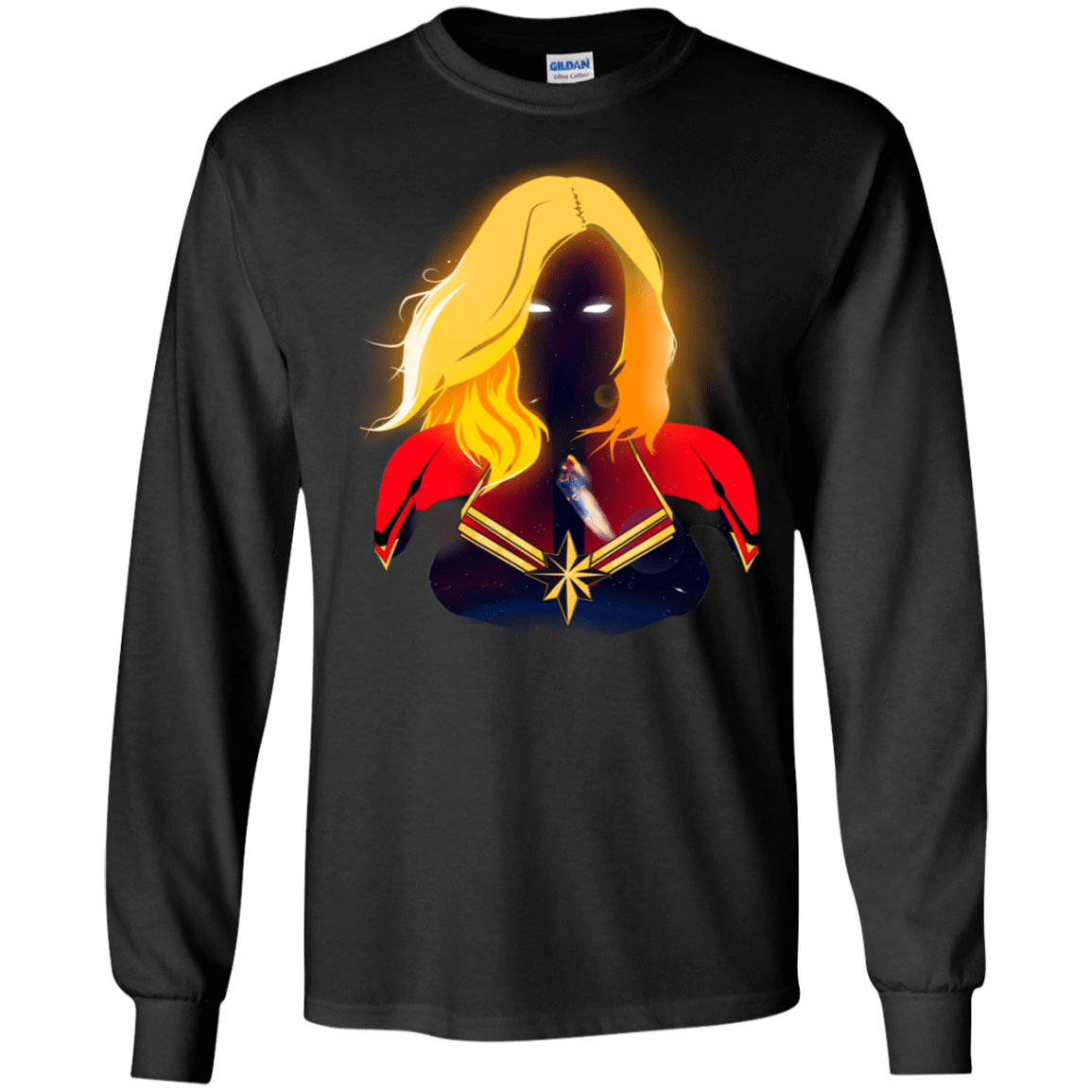 T-Shirts Black / S M A R V E L Men's Long Sleeve T-Shirt