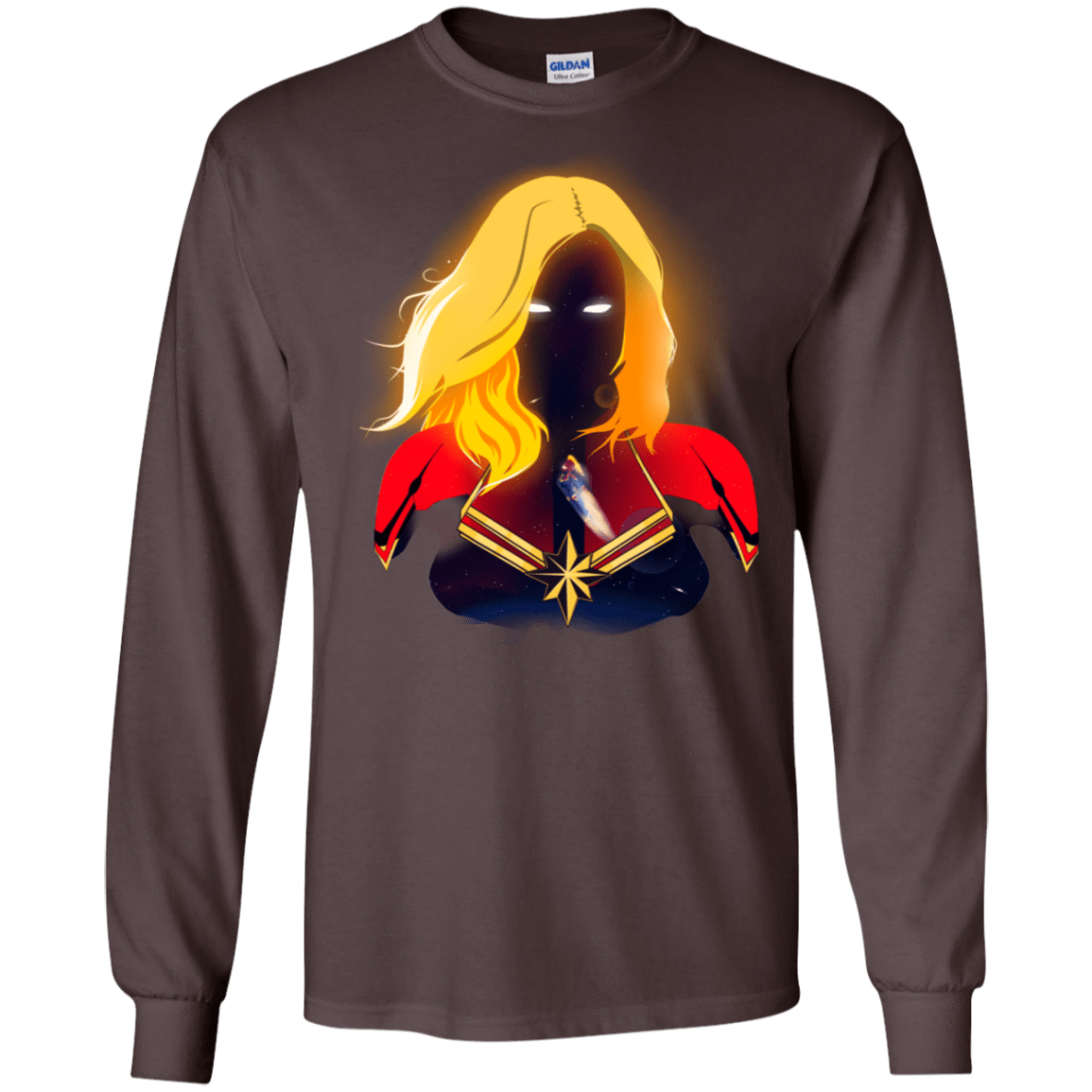 T-Shirts Dark Chocolate / S M A R V E L Men's Long Sleeve T-Shirt