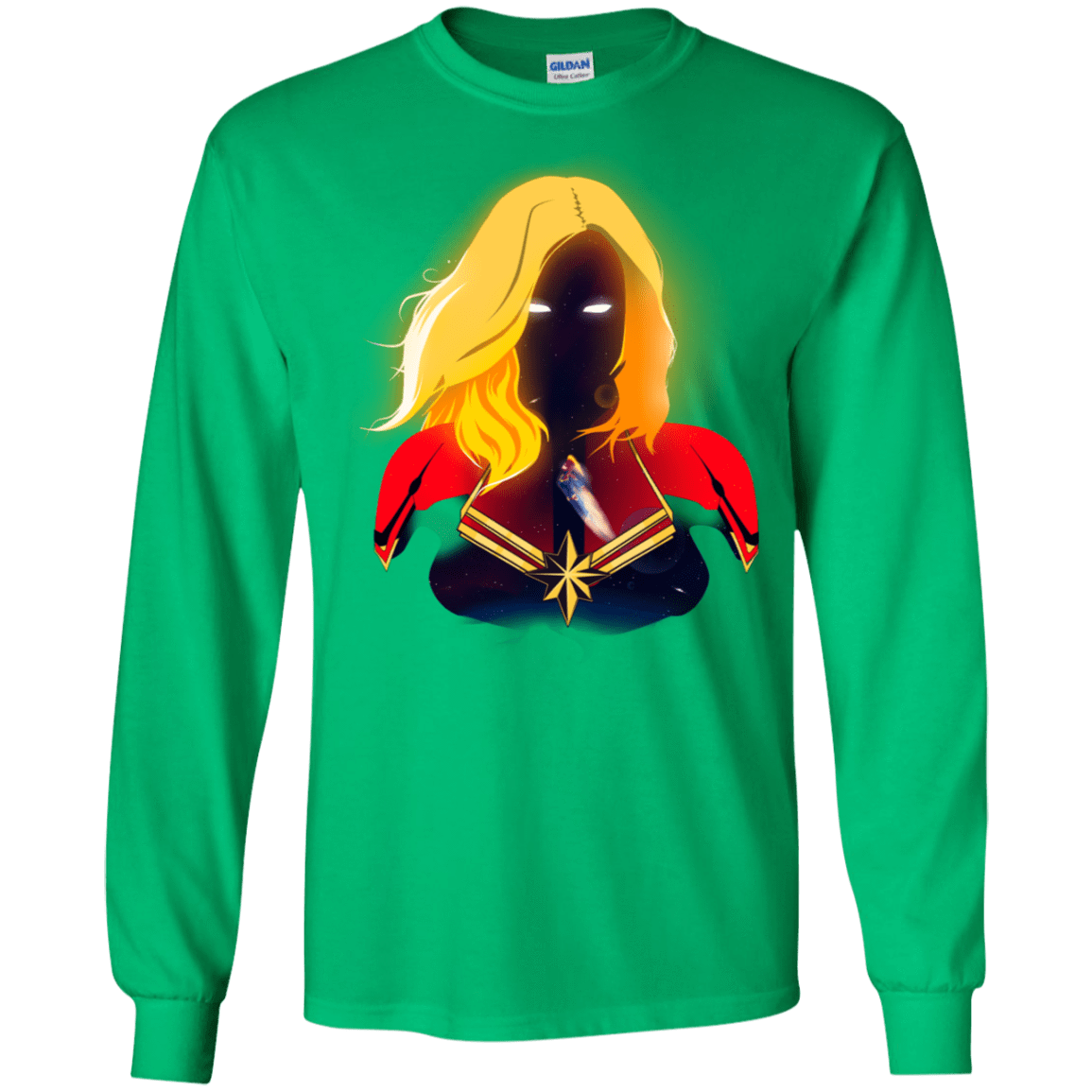 T-Shirts Irish Green / S M A R V E L Men's Long Sleeve T-Shirt