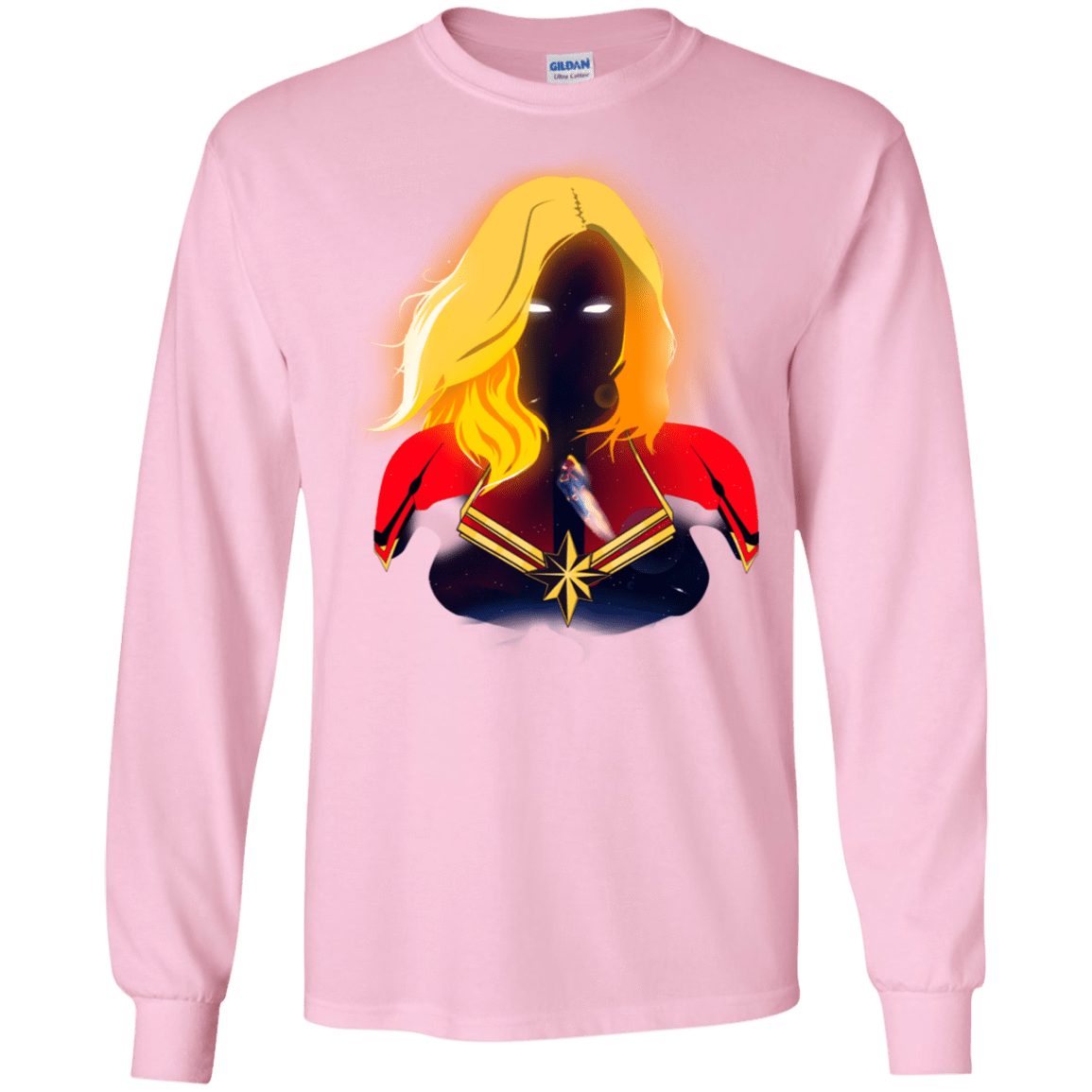 T-Shirts Light Pink / S M A R V E L Men's Long Sleeve T-Shirt