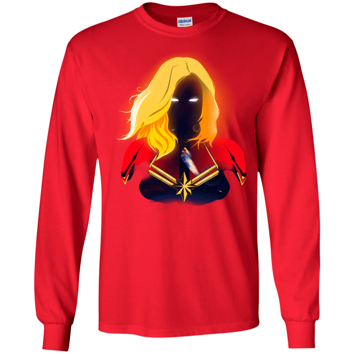 T-Shirts Red / S M A R V E L Men's Long Sleeve T-Shirt