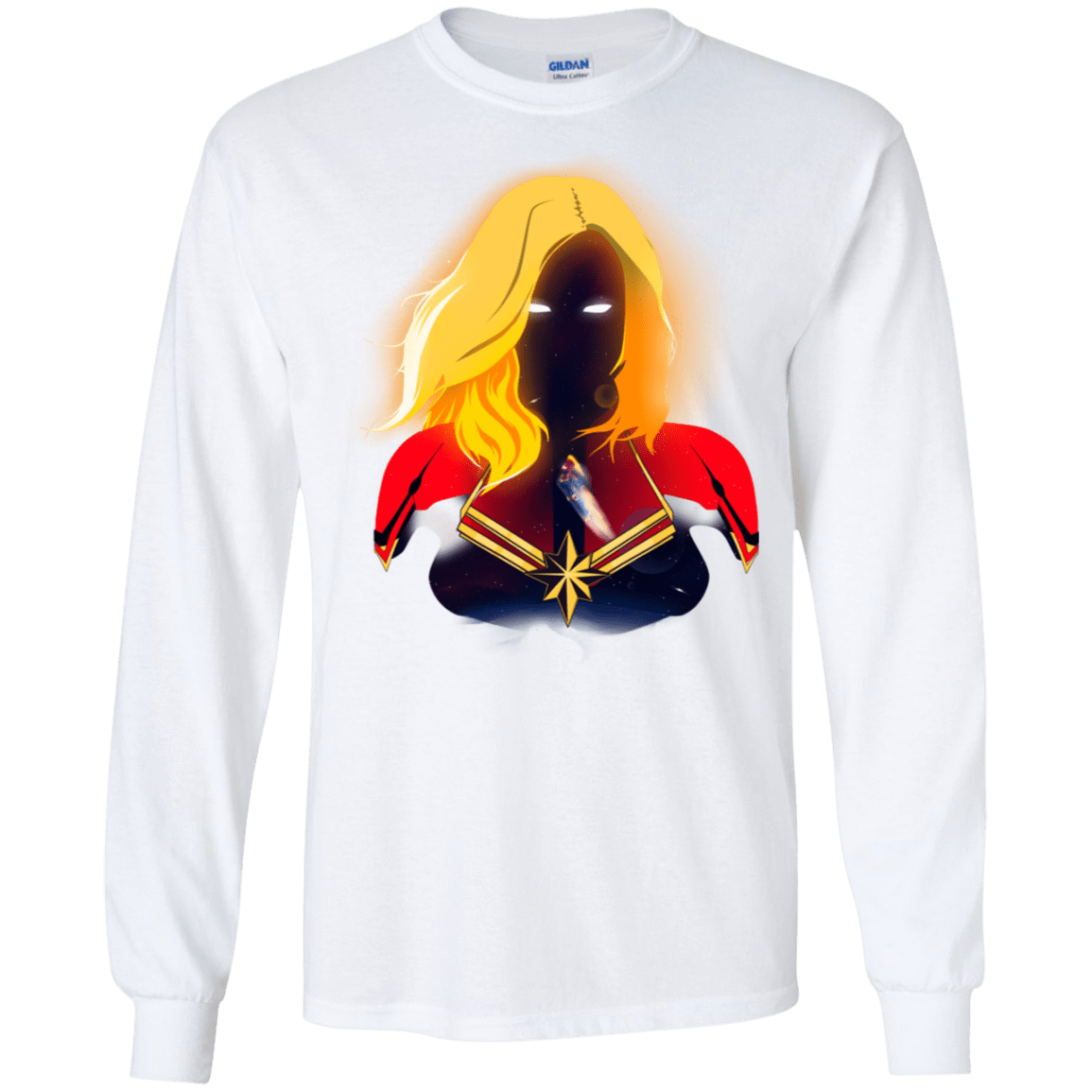 T-Shirts White / S M A R V E L Men's Long Sleeve T-Shirt