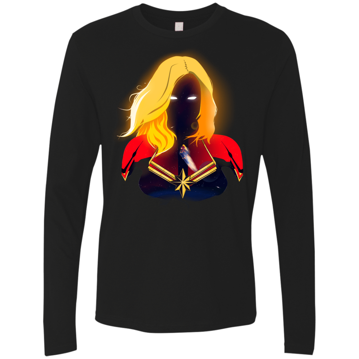 T-Shirts Black / S M A R V E L Men's Premium Long Sleeve