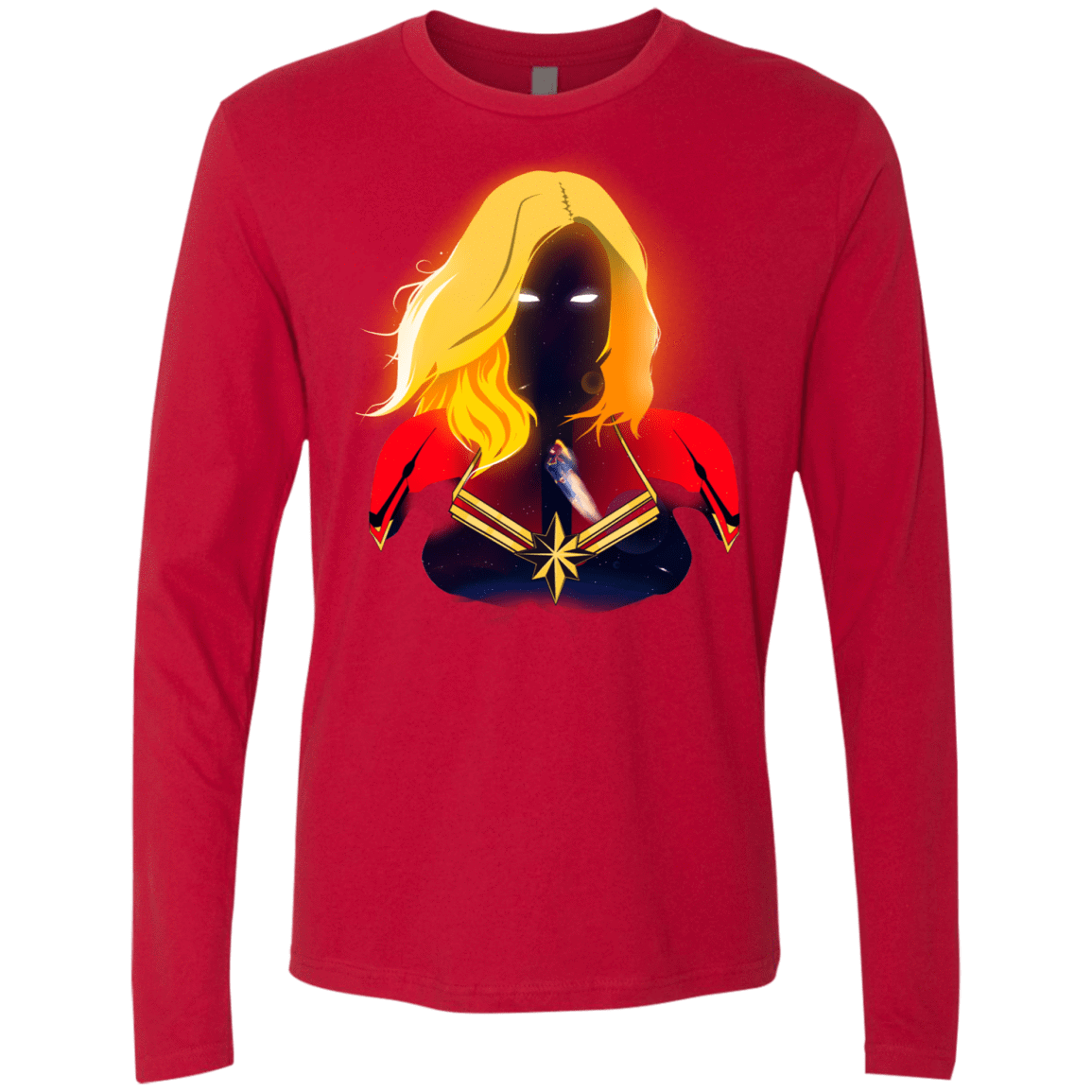 T-Shirts Red / S M A R V E L Men's Premium Long Sleeve