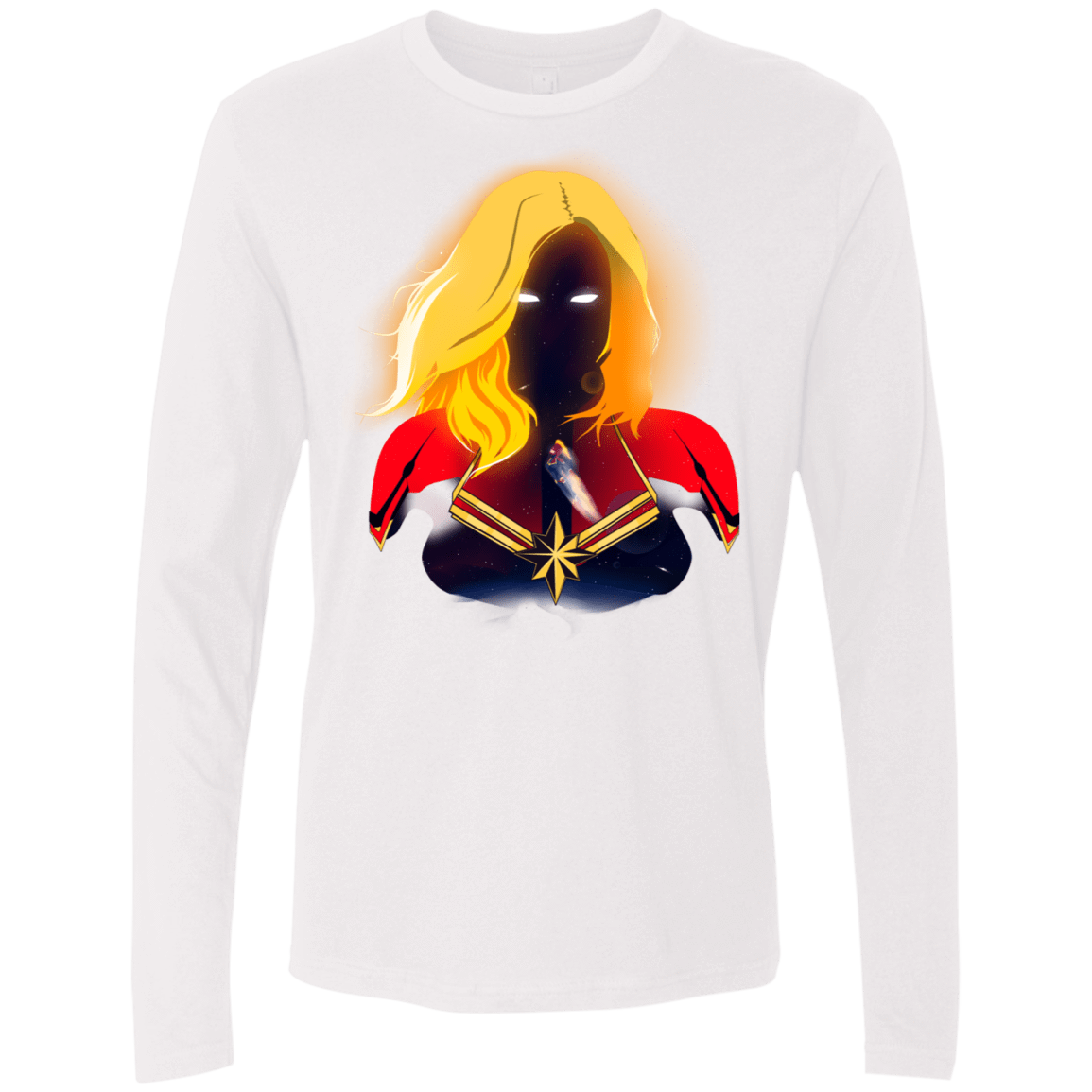 T-Shirts White / S M A R V E L Men's Premium Long Sleeve