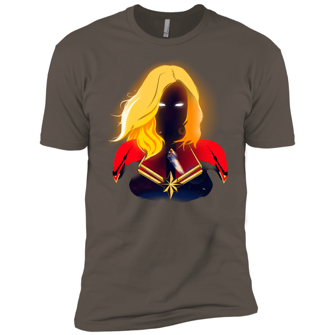 T-Shirts Warm Grey / X-Small M A R V E L Men's Premium T-Shirt