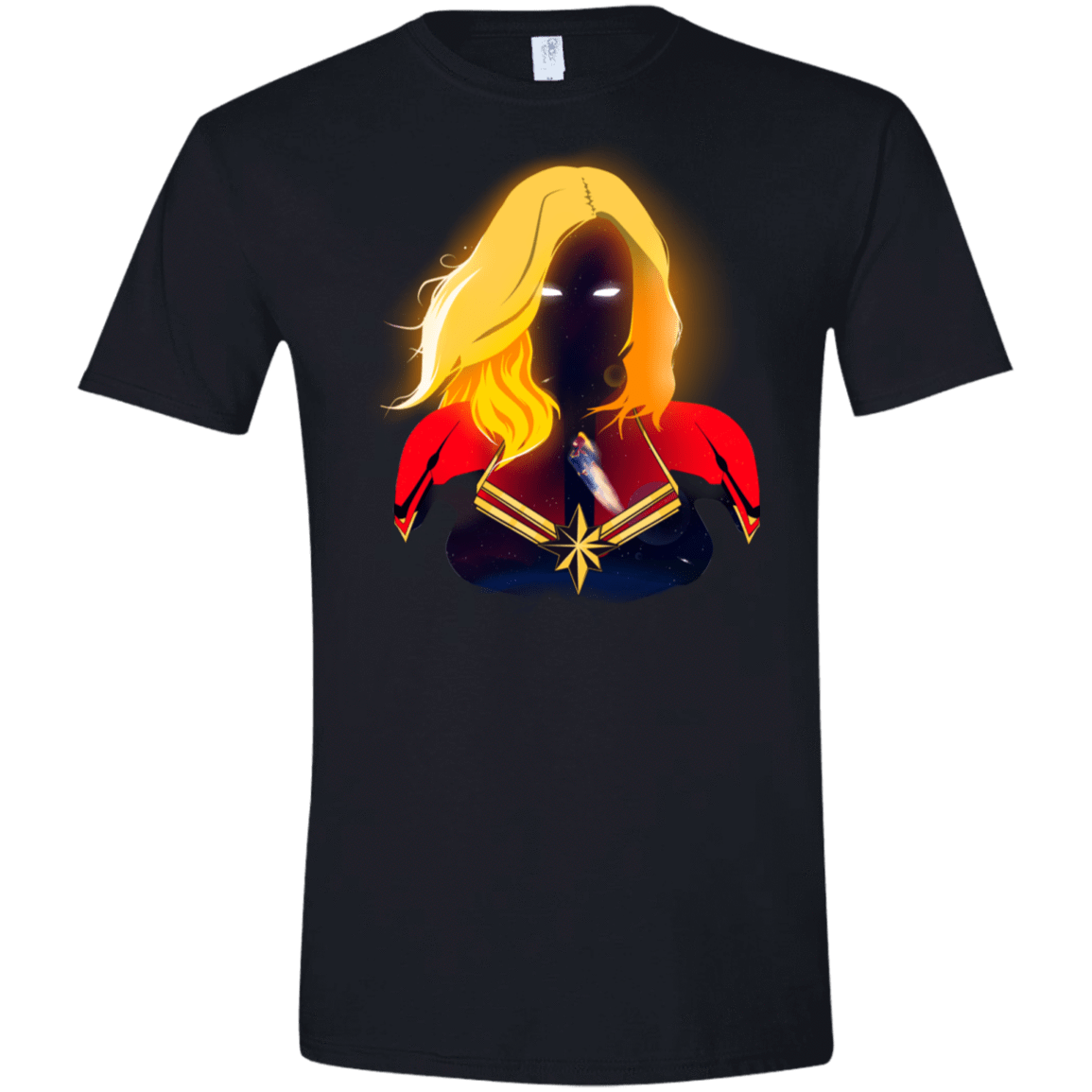 T-Shirts Black / X-Small M A R V E L Men's Semi-Fitted Softstyle