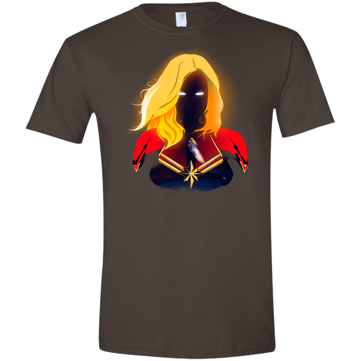 T-Shirts Dark Chocolate / S M A R V E L Men's Semi-Fitted Softstyle