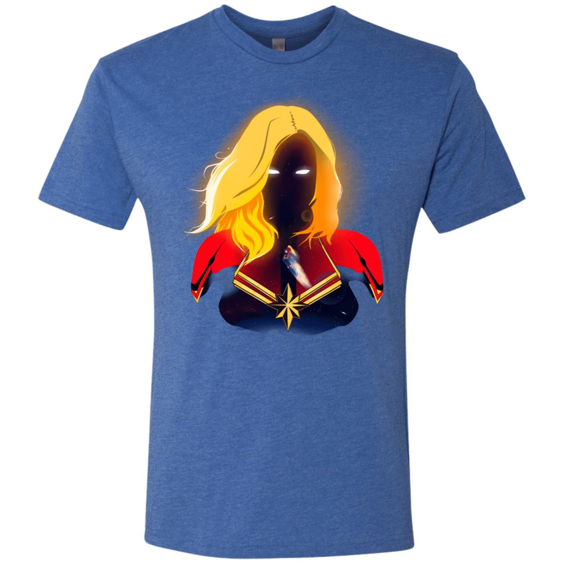 T-Shirts Vintage Royal / S M A R V E L Men's Triblend T-Shirt