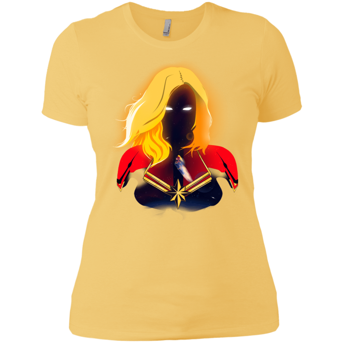 T-Shirts Banana Cream/ / X-Small M A R V E L Women's Premium T-Shirt