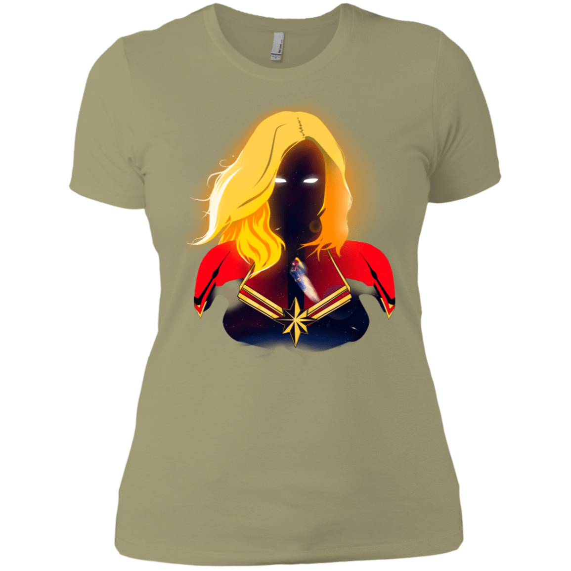 T-Shirts Light Olive / X-Small M A R V E L Women's Premium T-Shirt