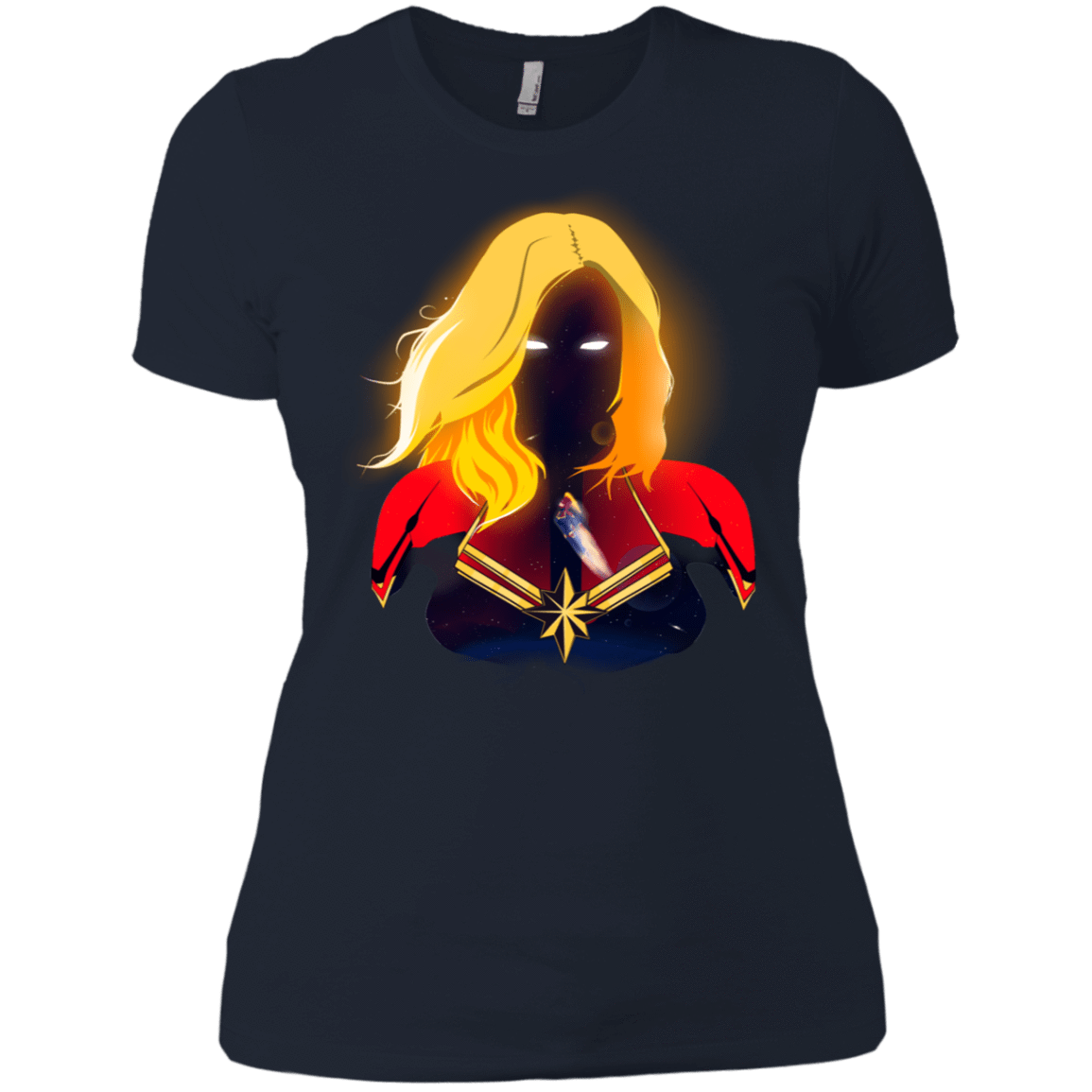 T-Shirts Midnight Navy / X-Small M A R V E L Women's Premium T-Shirt