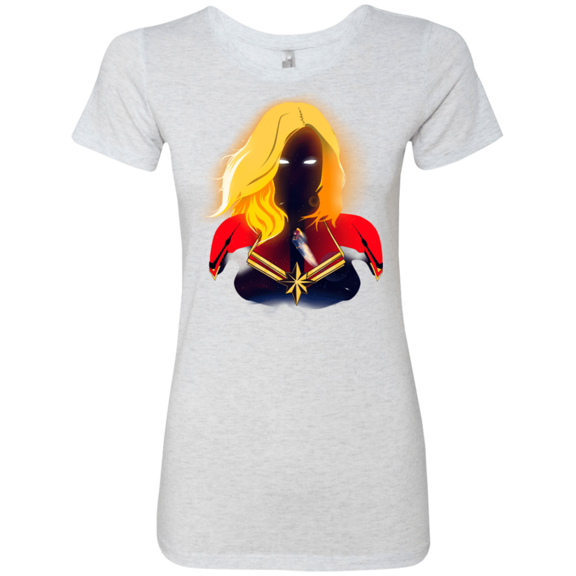 T-Shirts Heather White / S M A R V E L Women's Triblend T-Shirt