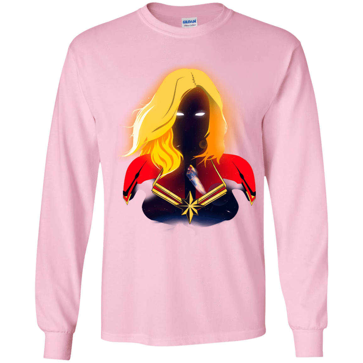 T-Shirts Light Pink / YS M A R V E L Youth Long Sleeve T-Shirt