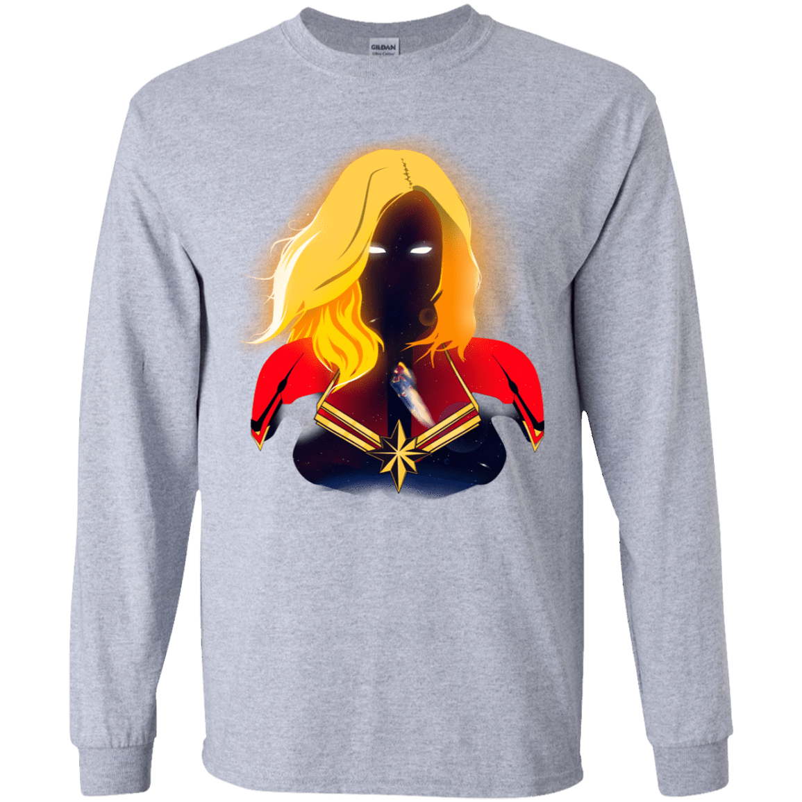 T-Shirts Sport Grey / YS M A R V E L Youth Long Sleeve T-Shirt