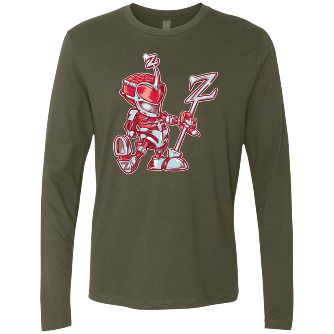 T-Shirts Military Green / Small M.O.U.S.Zedd Men's Premium Long Sleeve