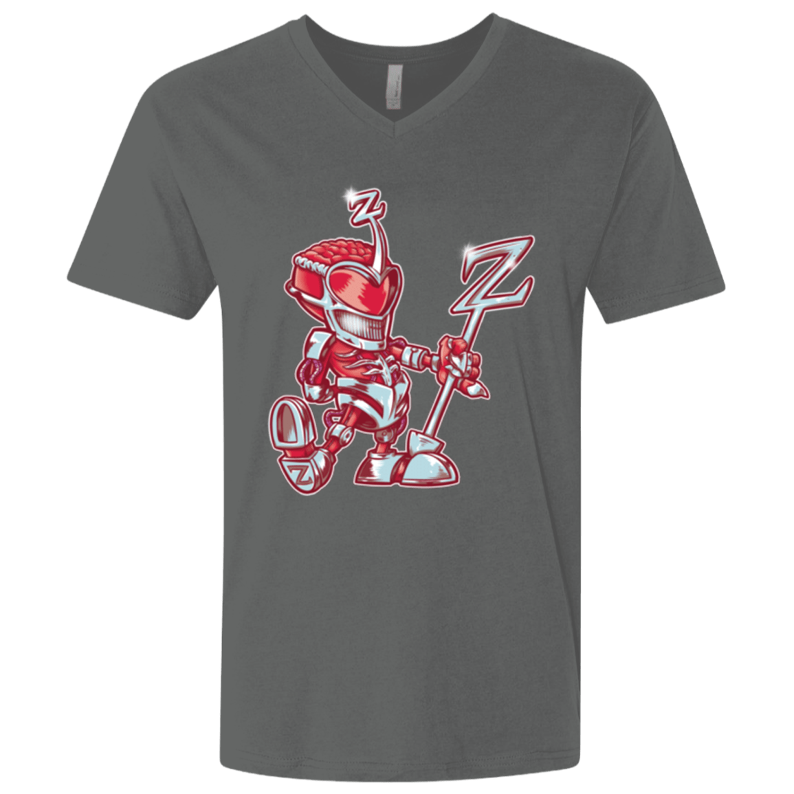 T-Shirts Heavy Metal / X-Small M.O.U.S.Zedd Men's Premium V-Neck