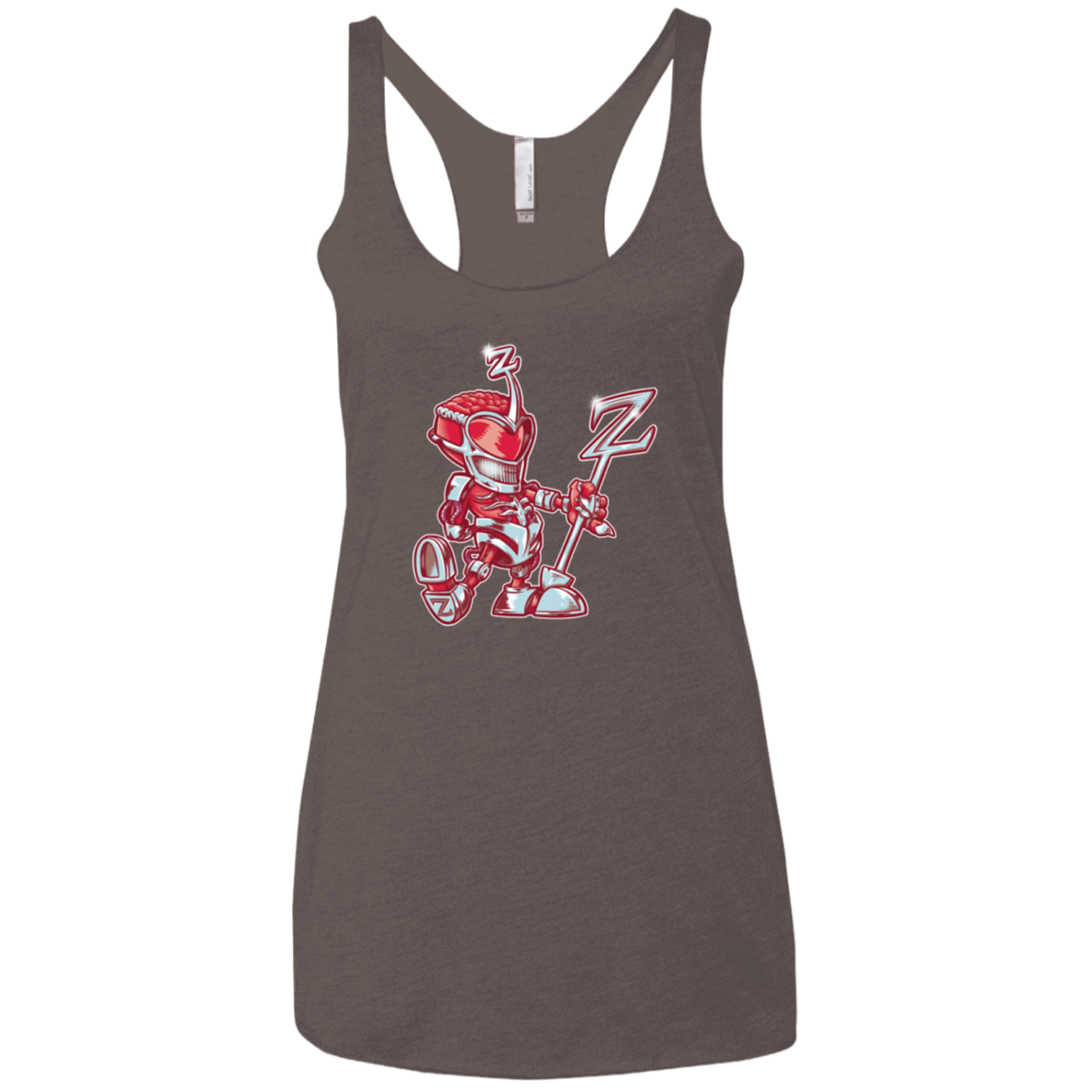 T-Shirts Macchiato / X-Small M.O.U.S.Zedd Women's Triblend Racerback Tank