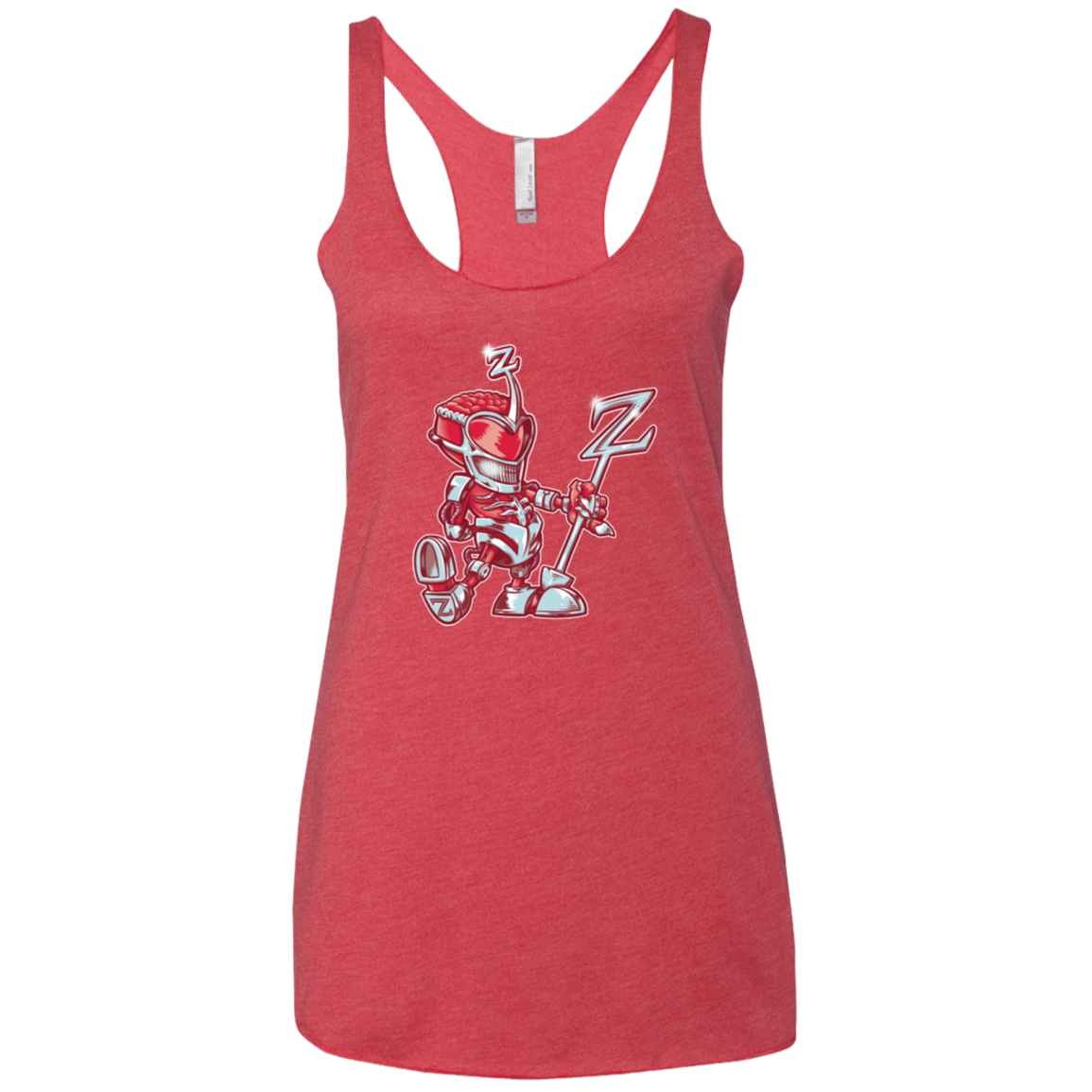 T-Shirts Vintage Red / X-Small M.O.U.S.Zedd Women's Triblend Racerback Tank