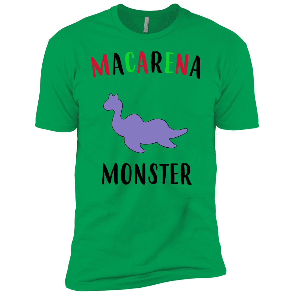 T-Shirts Kelly Green / YXS Macarena Monster Boys Premium T-Shirt