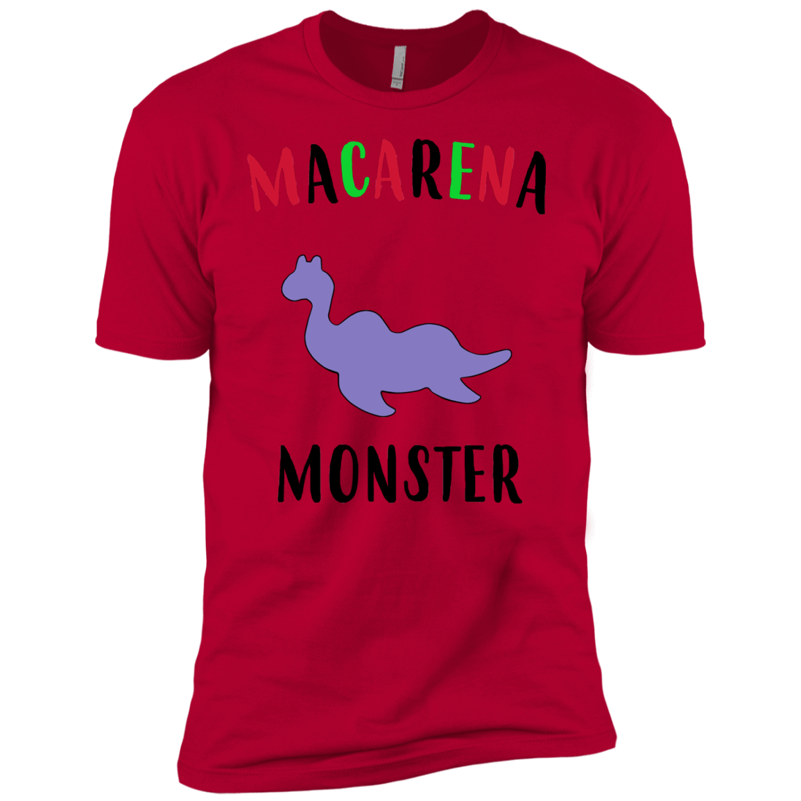 T-Shirts Red / YXS Macarena Monster Boys Premium T-Shirt