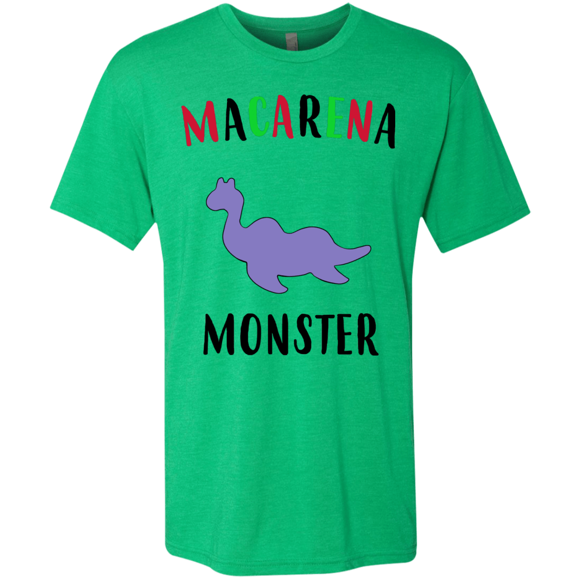 T-Shirts Envy / S Macarena Monster Men's Triblend T-Shirt