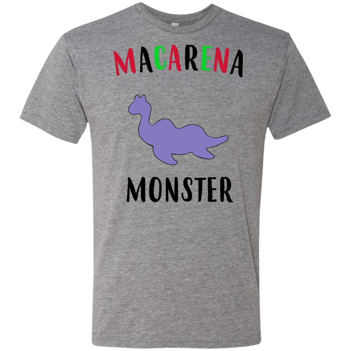 T-Shirts Premium Heather / S Macarena Monster Men's Triblend T-Shirt