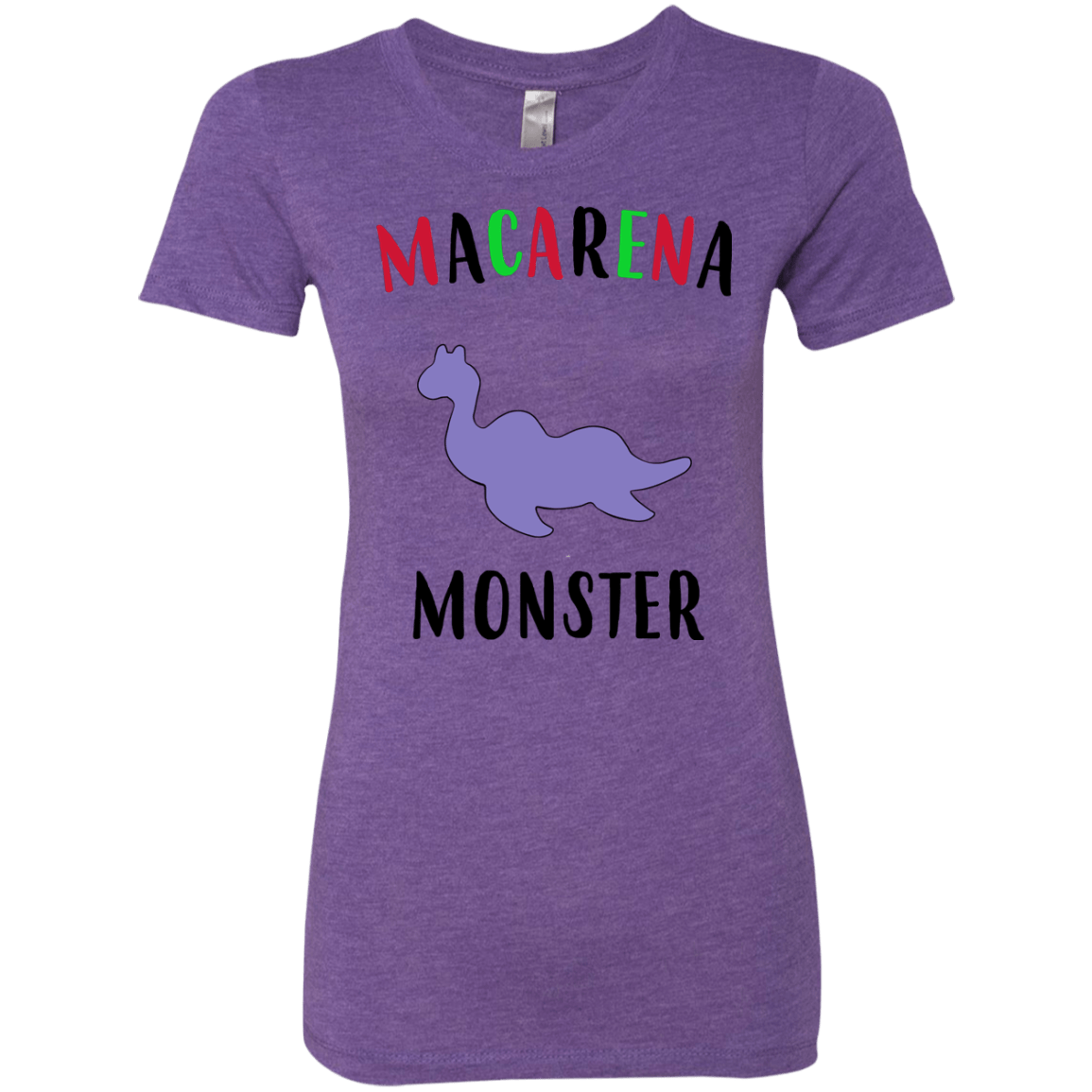 T-Shirts Purple Rush / S Macarena Monster Women's Triblend T-Shirt