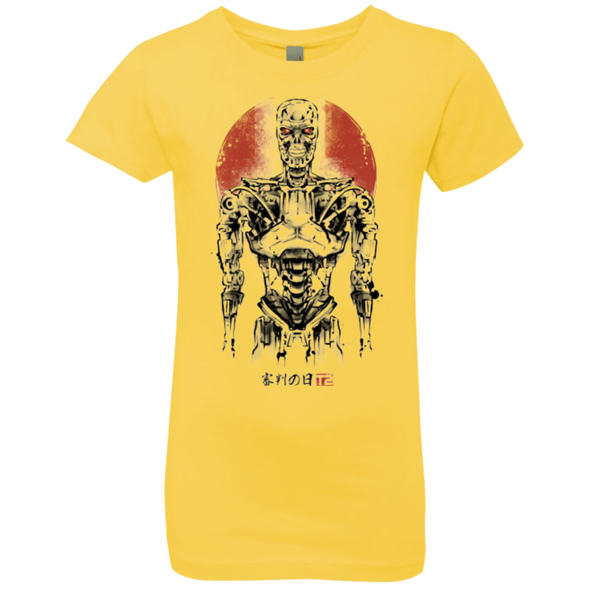 T-Shirts Vibrant Yellow / YXS Machine Girls Premium T-Shirt