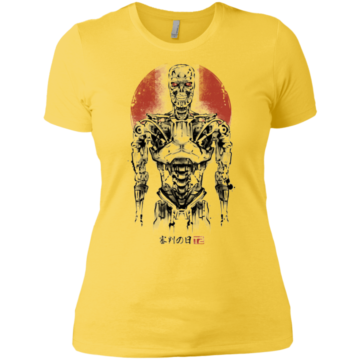 T-Shirts Vibrant Yellow / X-Small Machine Women's Premium T-Shirt
