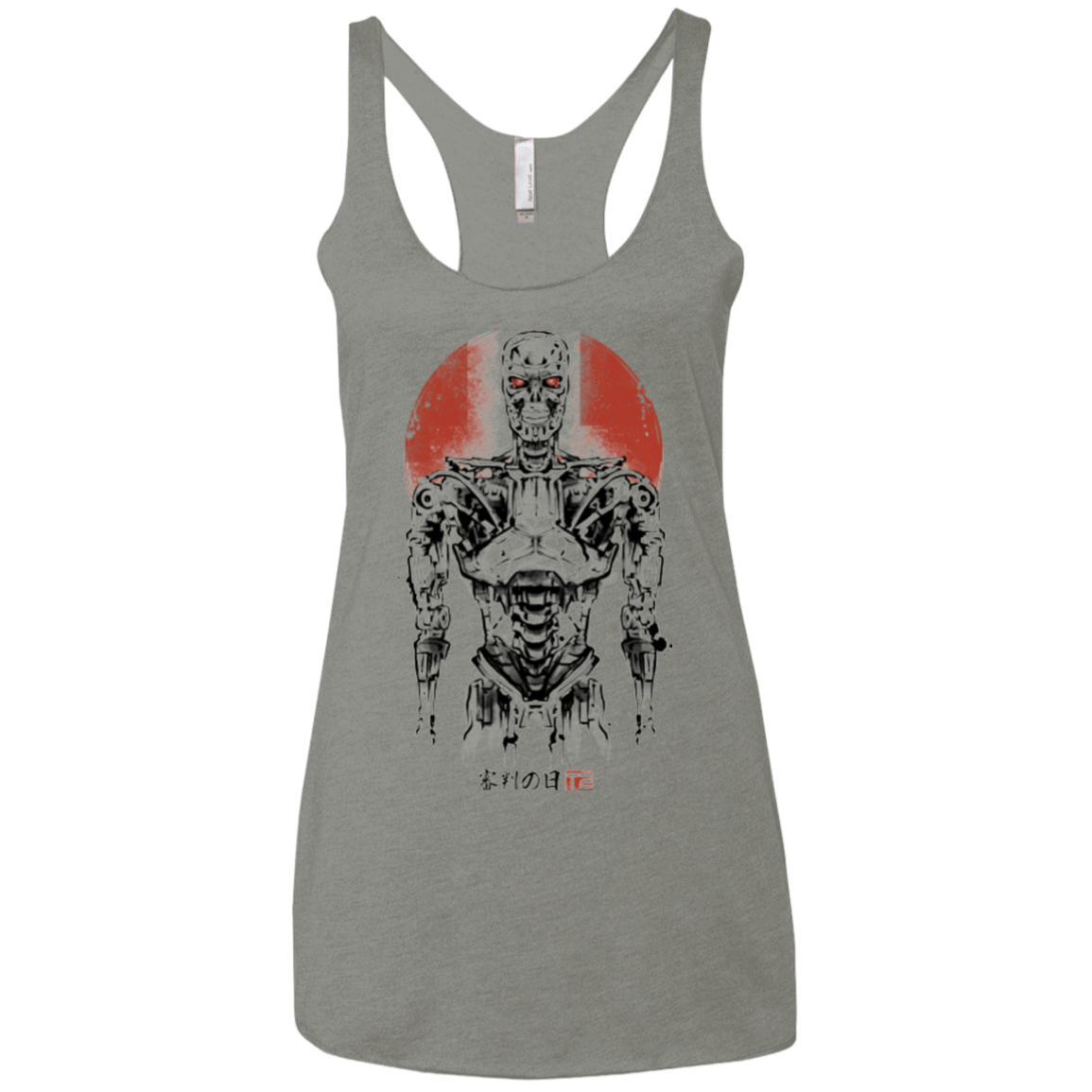 T-Shirts Venetian Grey / X-Small Machine Women's Triblend Racerback Tank