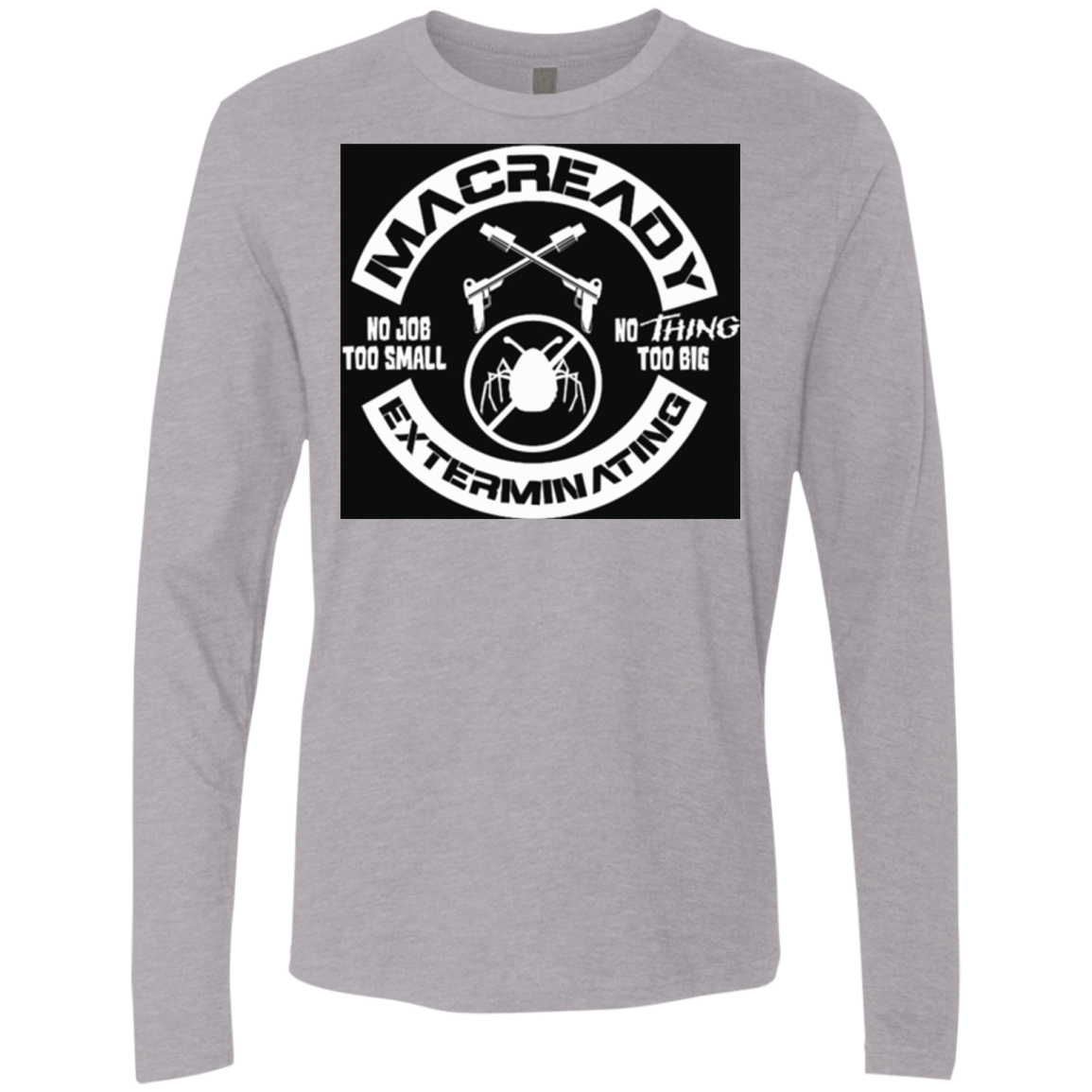 T-Shirts Heather Grey / Small Macready V6 Men's Premium Long Sleeve