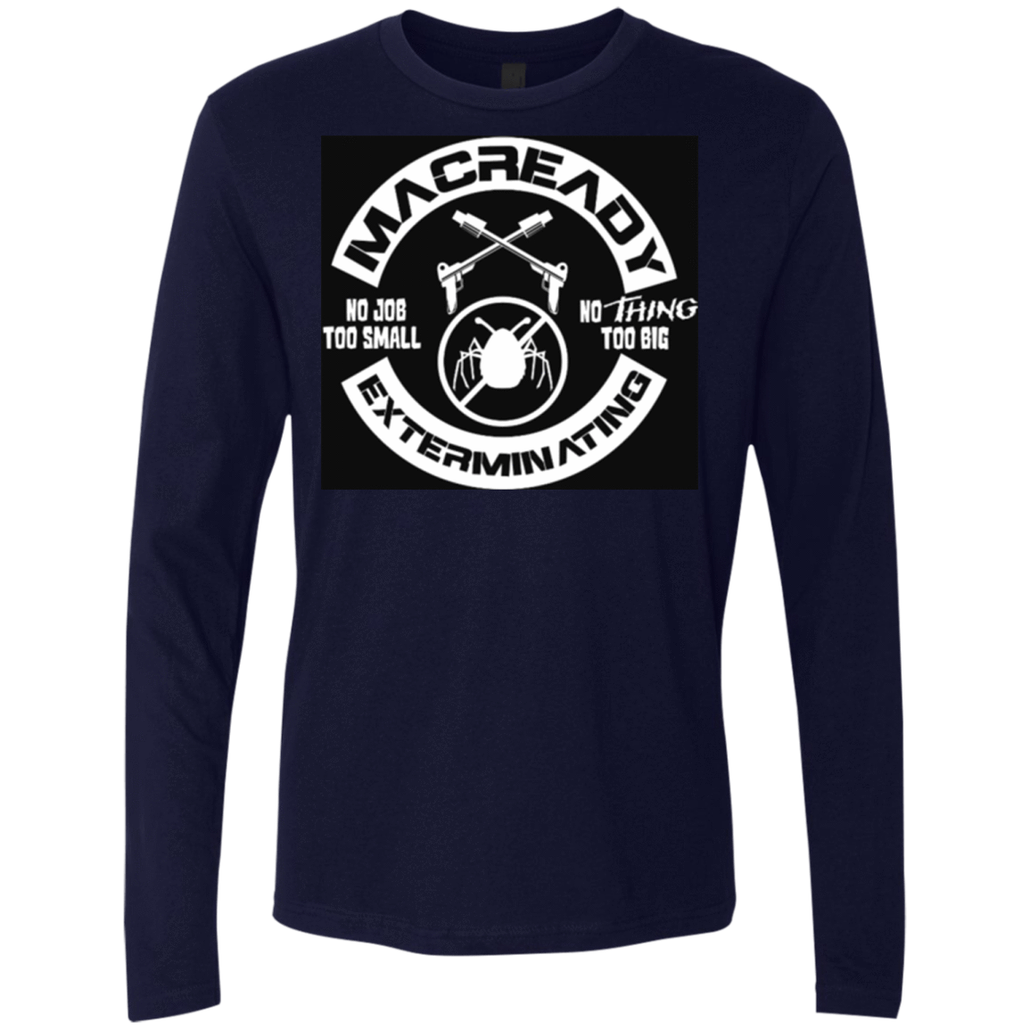 T-Shirts Midnight Navy / Small Macready V6 Men's Premium Long Sleeve