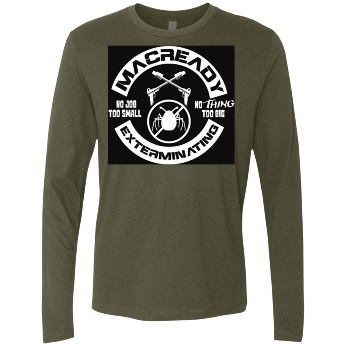 T-Shirts Military Green / Small Macready V6 Men's Premium Long Sleeve