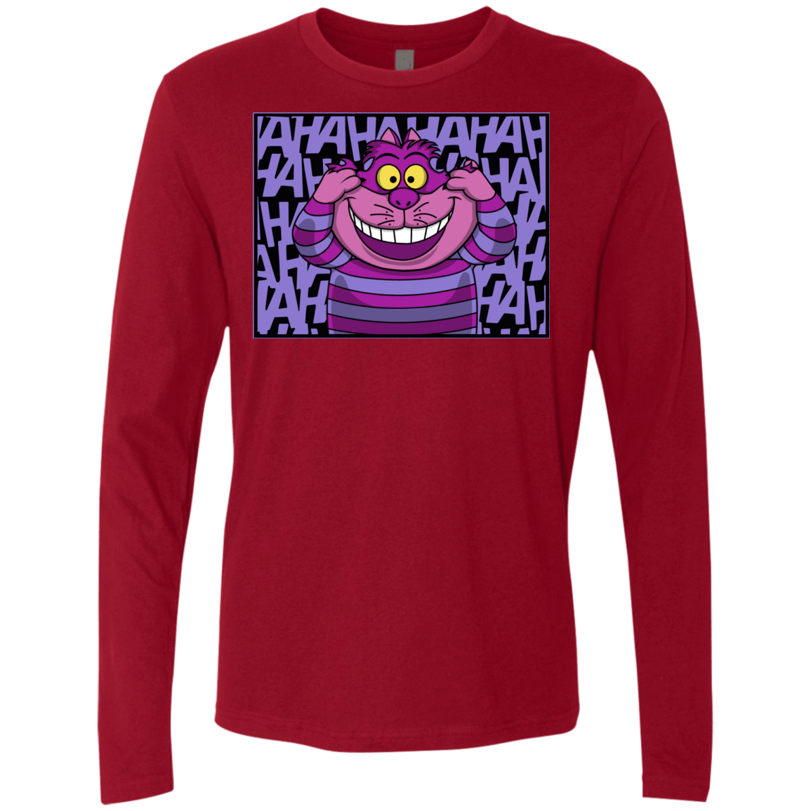 T-Shirts Cardinal / Small Mad Cat Men's Premium Long Sleeve