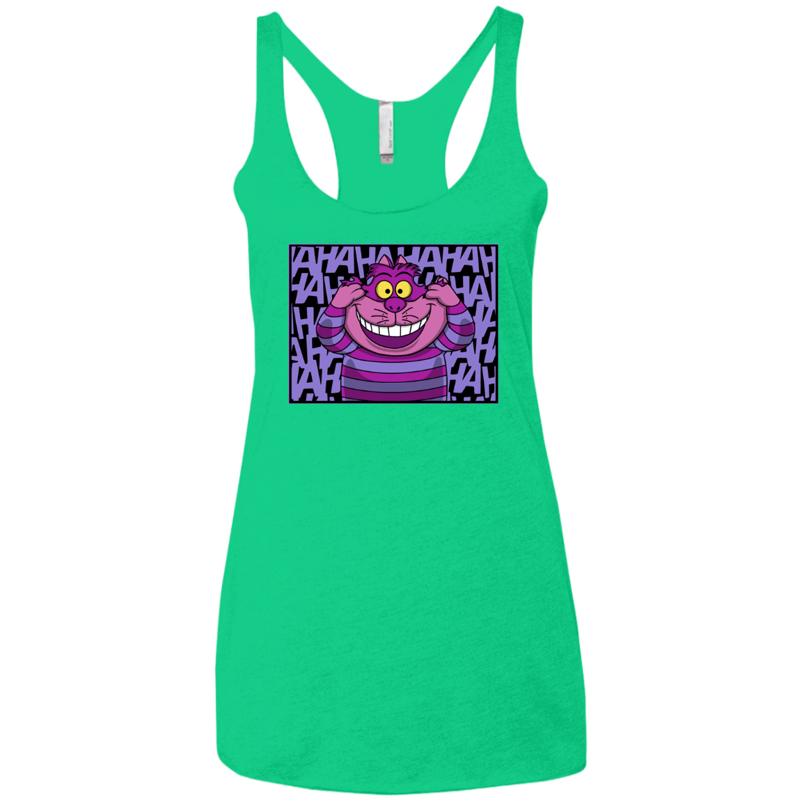 T-Shirts Envy / X-Small Mad Cat Women's Triblend Racerback Tank