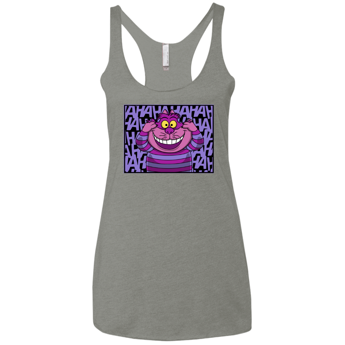 T-Shirts Venetian Grey / X-Small Mad Cat Women's Triblend Racerback Tank