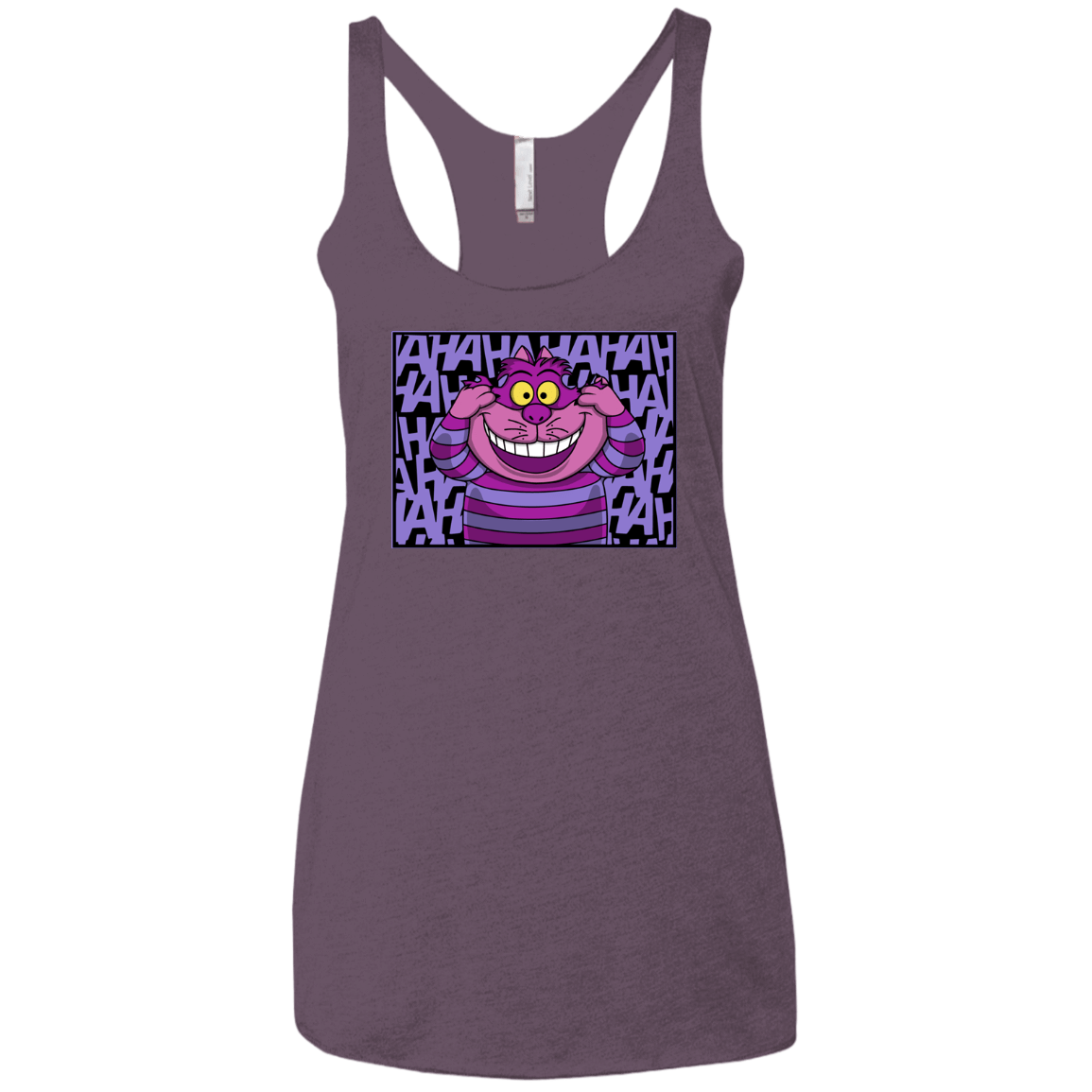 T-Shirts Vintage Purple / X-Small Mad Cat Women's Triblend Racerback Tank