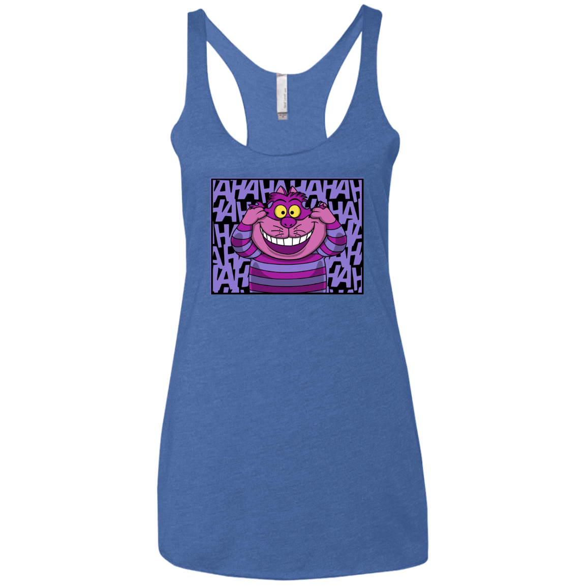 T-Shirts Vintage Royal / X-Small Mad Cat Women's Triblend Racerback Tank