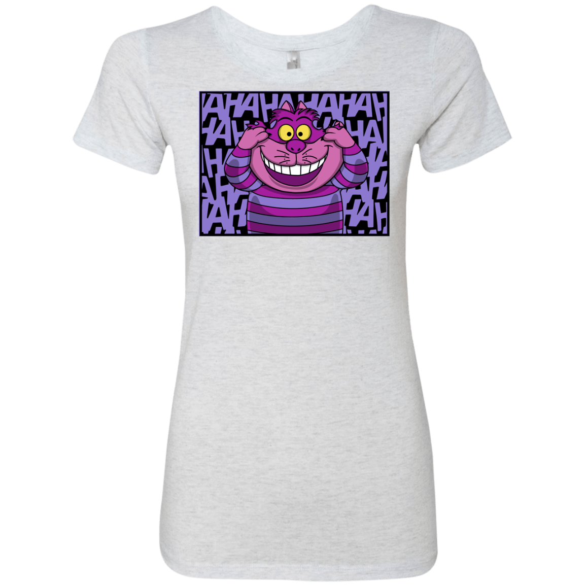 T-Shirts Heather White / Small Mad Cat Women's Triblend T-Shirt