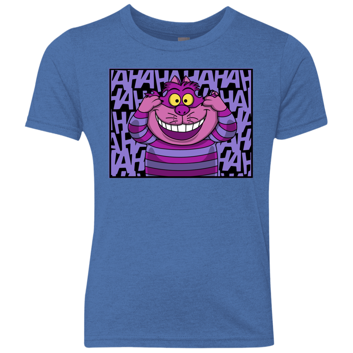 T-Shirts Vintage Royal / YXS Mad Cat Youth Triblend T-Shirt