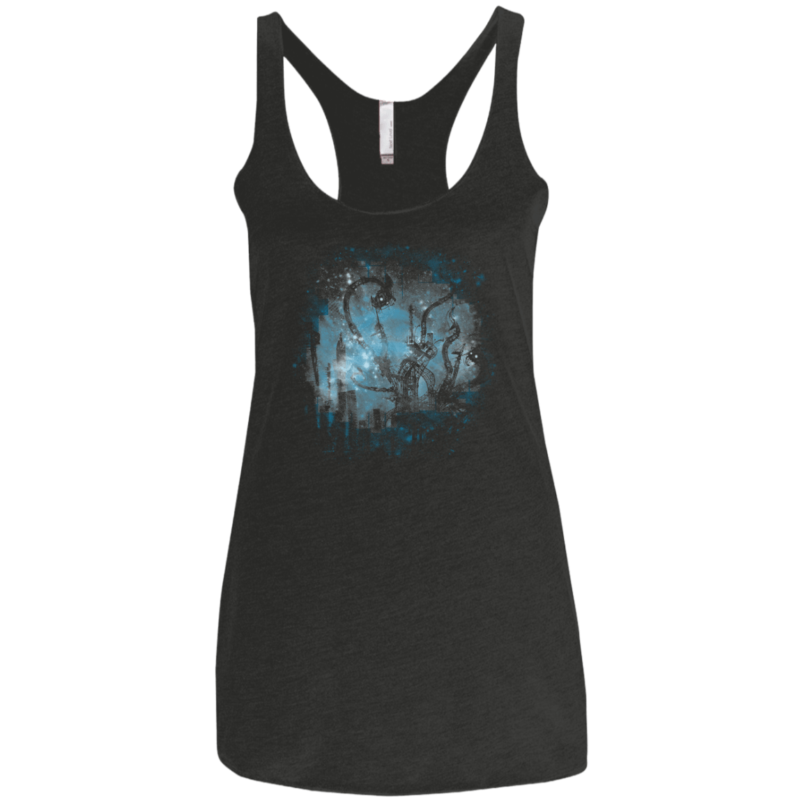 T-Shirts Vintage Black / X-Small Mad Factory Women's Triblend Racerback Tank