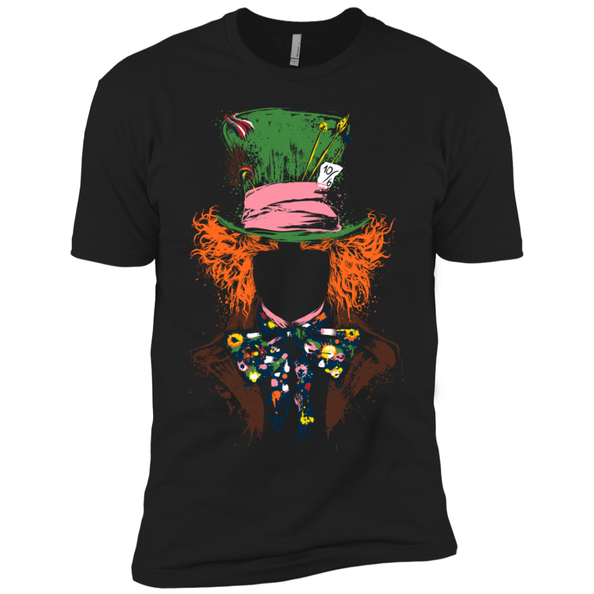 T-Shirts Black / X-Small Mad Hatter Men's Premium T-Shirt
