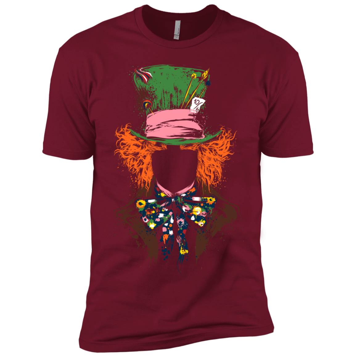 T-Shirts Cardinal / X-Small Mad Hatter Men's Premium T-Shirt