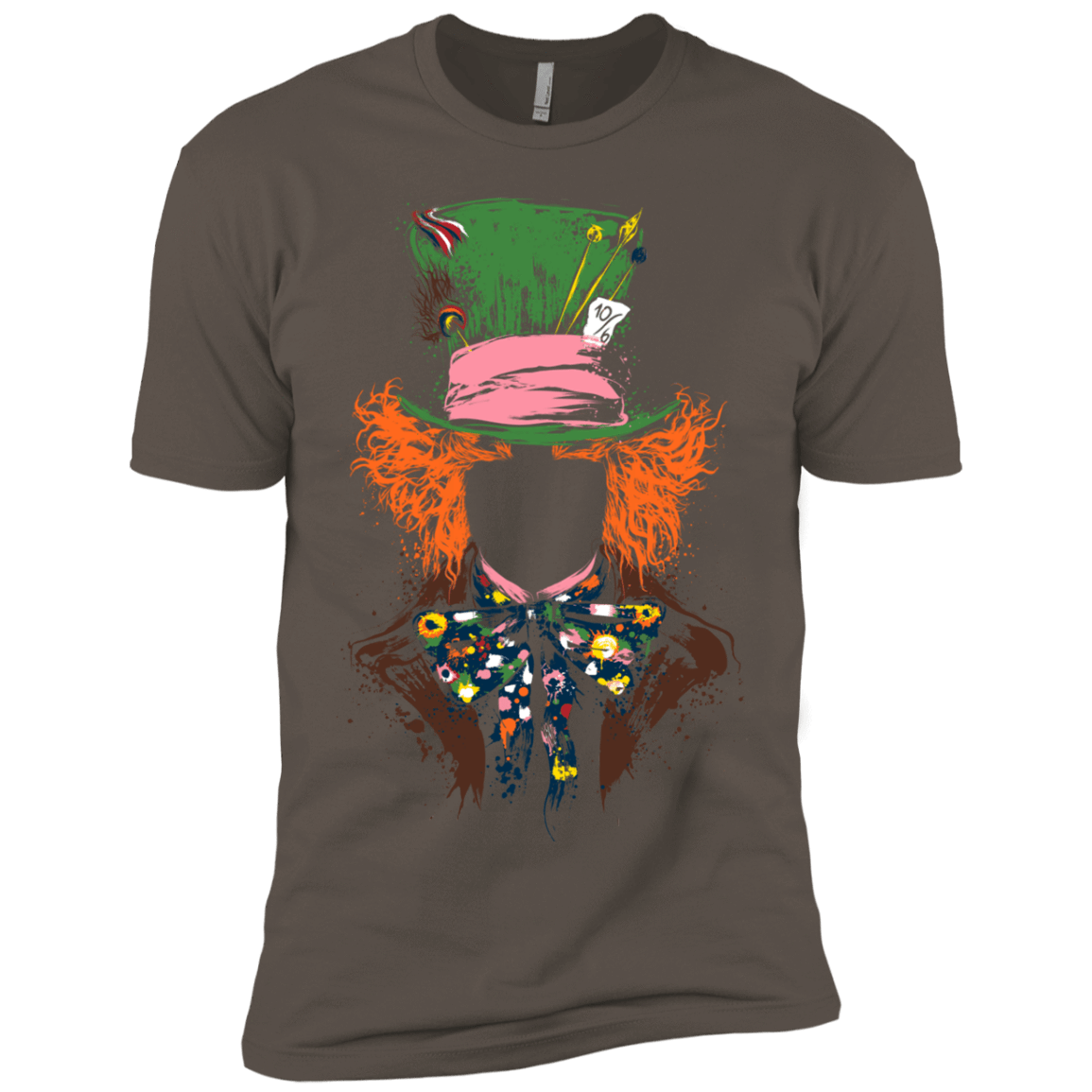 T-Shirts Warm Grey / X-Small Mad Hatter Men's Premium T-Shirt